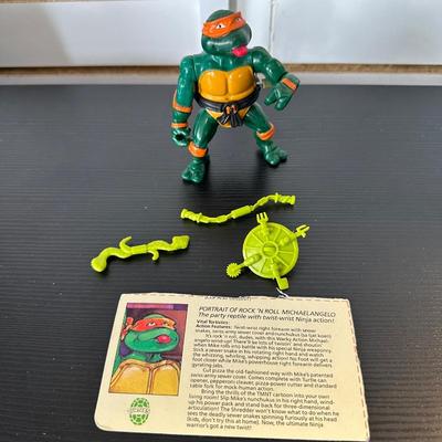 TMNT BREAK FIGHTIN RAPHAEL & ROCK N' ROLL MICHAELANGELO