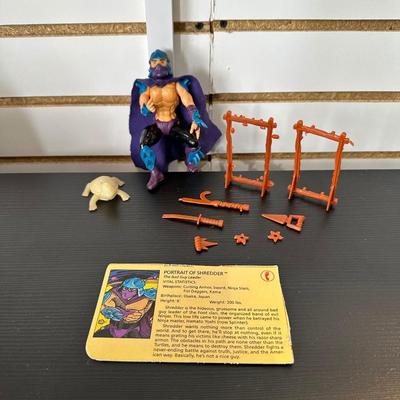 1988 TMNT "SHREDDER" ACTION FIGURE