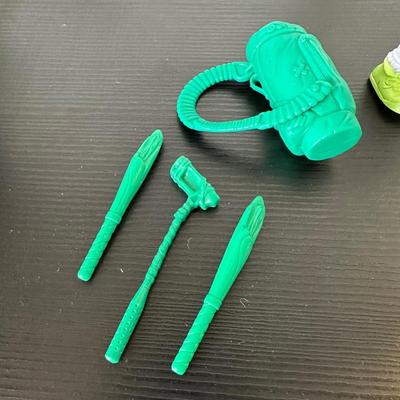 TMNT "LEONARDO" & "CASEY JONES" ACTION FIGURES