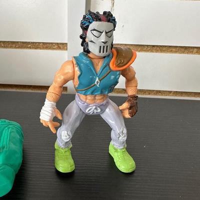 TMNT "LEONARDO" & "CASEY JONES" ACTION FIGURES