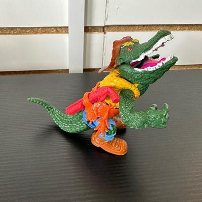 TMNT "LEATHERHEAD" & "ROCKSTEADY" ACTION FIGURES