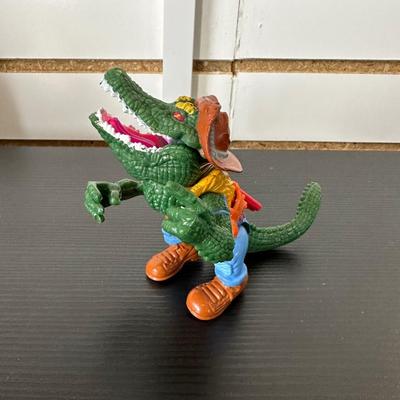 TMNT "LEATHERHEAD" & "ROCKSTEADY" ACTION FIGURES