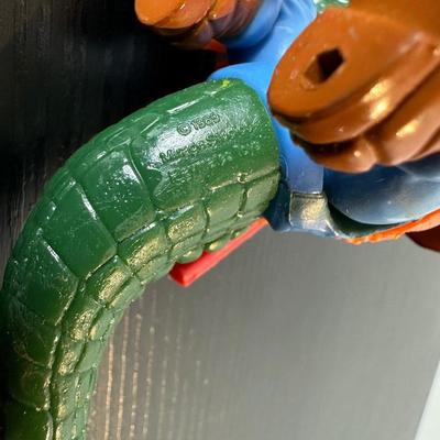 TMNT "LEATHERHEAD" & "ROCKSTEADY" ACTION FIGURES