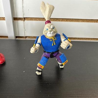 TMNT "BEBOP" & "USAGI YOJIMBO" ACTION FIGURES