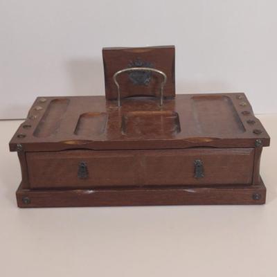 LOT 159D: Masquerade Masks, Jewelry Box, and Art Piece