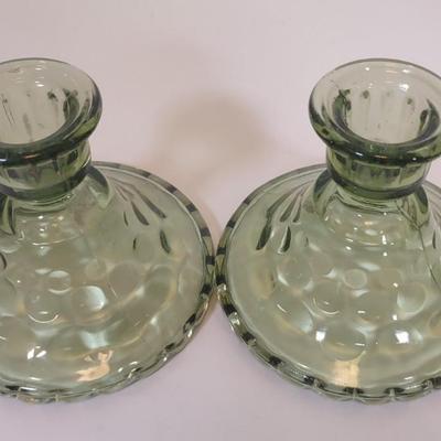 LOT 160D: Candle Stick Holders and Box of Candles