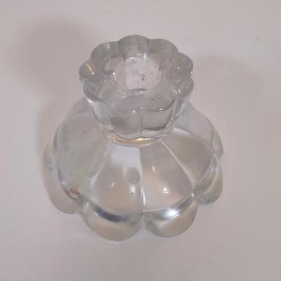 LOT 160D: Candle Stick Holders and Box of Candles