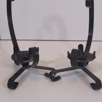 LOT 160D: Candle Stick Holders and Box of Candles