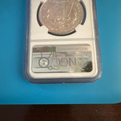 1886 Morgan Silver Dollar Graded MS62