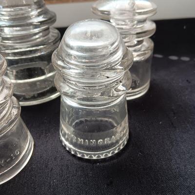 GLASS INSULATORS