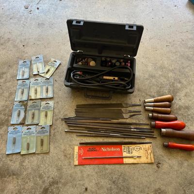 Variable Speed Dremel, Files & More (G-MG)