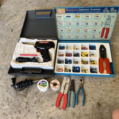Weller Soldering Gun, Vaco Solderless Terminal Kit & More (G-MG)