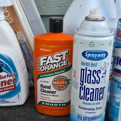 Large Lot of Cleaning Supplies