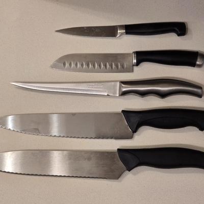 Knife Block with Knives