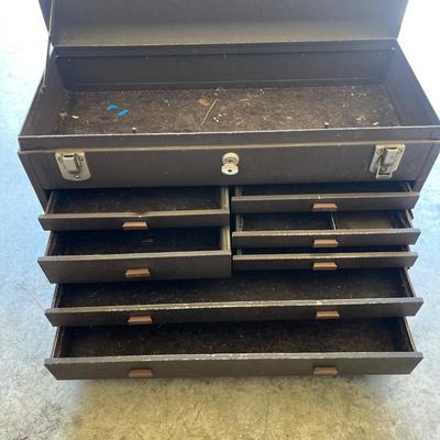 Kennedy Nine Drawer Metal Toolbox (G-MG)