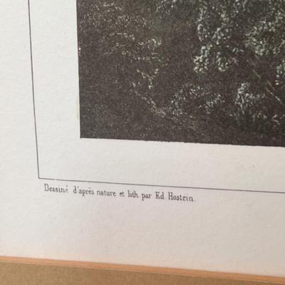 Framed “Entrée Du Rhône” Print (LR-RG)