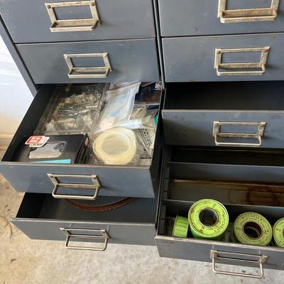 Steelmaster 30 Drawer Storage Cabinet With Contents (G-MG)