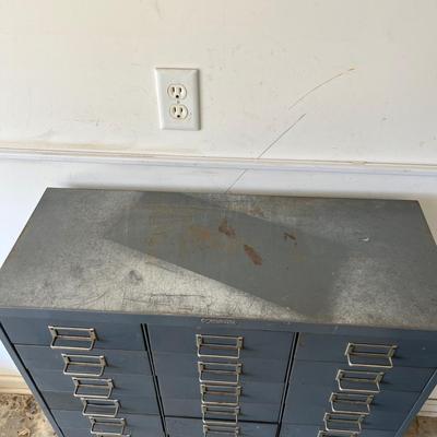 Steelmaster 30 Drawer Storage Cabinet With Contents (G-MG)
