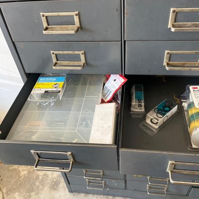Steelmaster 30 Drawer Storage Cabinet With Contents (G-MG)