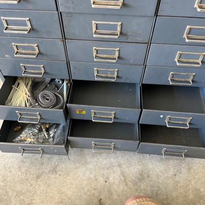 Steelmaster 30 Drawer Storage Cabinet With Contents (G-MG)