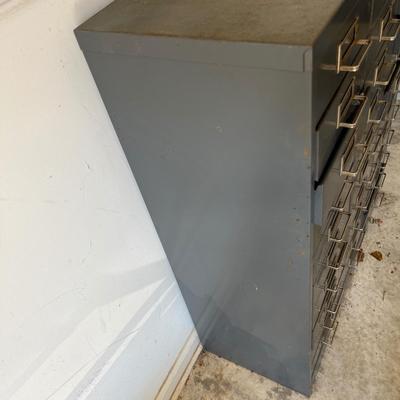 Steelmaster 30 Drawer Storage Cabinet With Contents (G-MG)