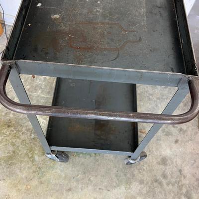Industrial Rolling Metal Utility Cart (G-MG)