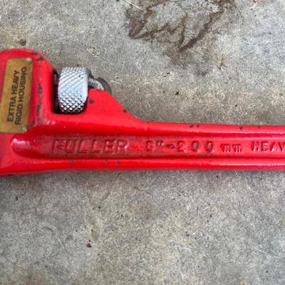 Craftsman & Fuller Pipe Wrenches (G-MG)