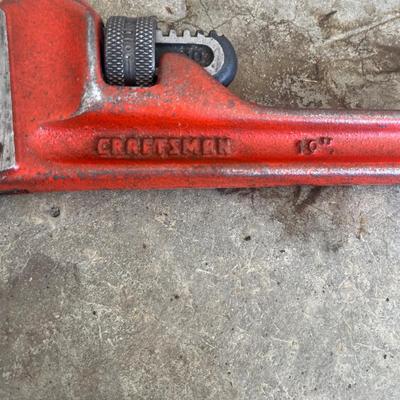 Craftsman & Fuller Pipe Wrenches (G-MG)