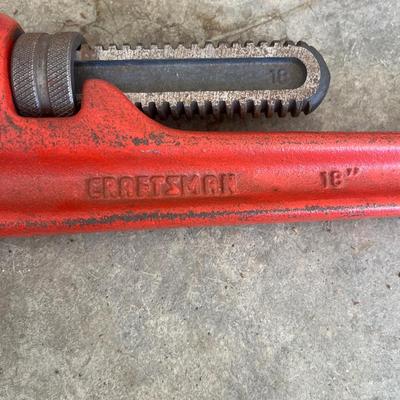 Craftsman & Fuller Pipe Wrenches (G-MG)