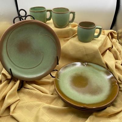 Frankoma Pottery Set 3
