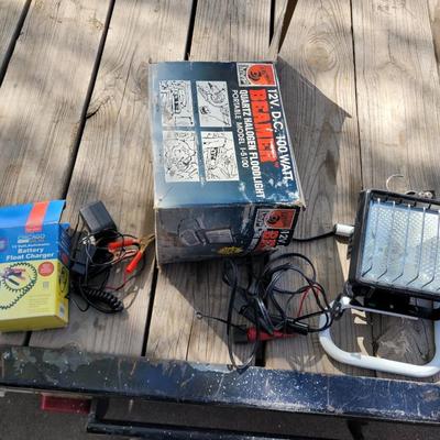 12 v light and trickle charger