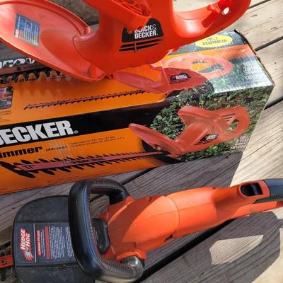 17" and 24" hedge trimmers