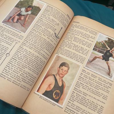 Old 1932 Sanella Sports Book Containing a real Babe Ruth baseball card