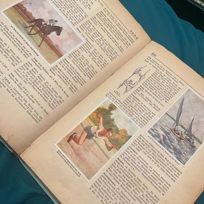Old 1932 Sanella Sports Book Containing a real Babe Ruth baseball card