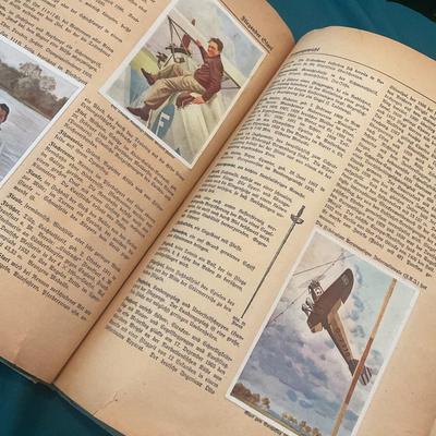 Old 1932 Sanella Sports Book Containing a real Babe Ruth baseball card