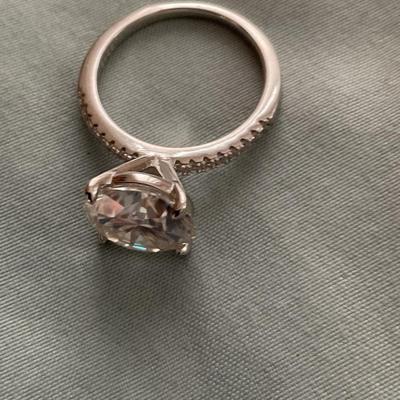 5 Carat Moissanite Ring