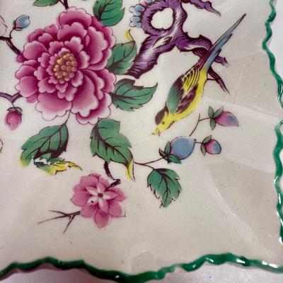 Old Foley China Square Trinket Dish