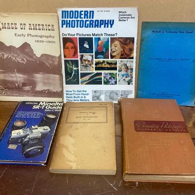 Vintage Photograpy Book and Magazine Lot