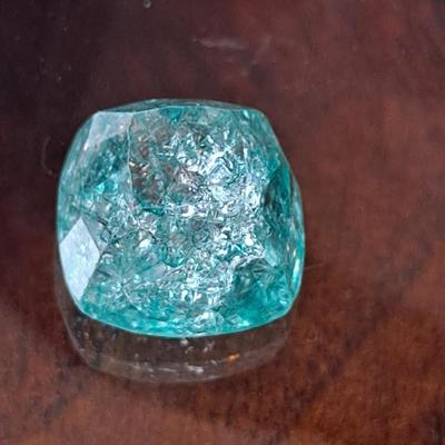 Blue Green Emerald Natural 12 cts