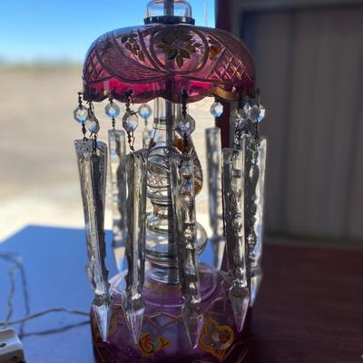 EUROPEAN CRYSTAL LAMP