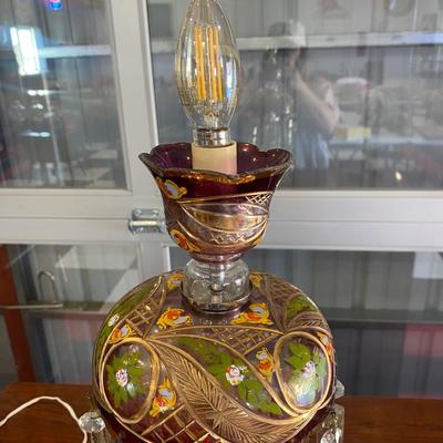 EUROPEAN CRYSTAL LAMP
