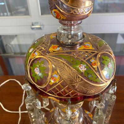 EUROPEAN CRYSTAL LAMP