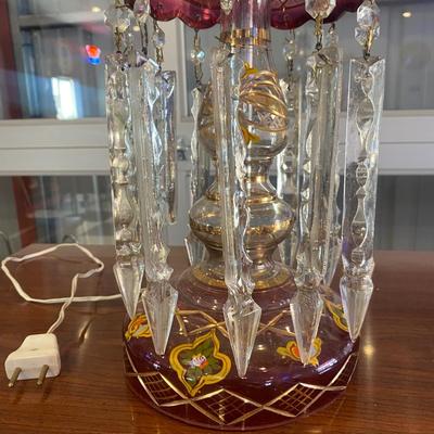 EUROPEAN CRYSTAL LAMP