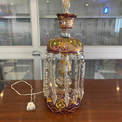 EUROPEAN CRYSTAL LAMP