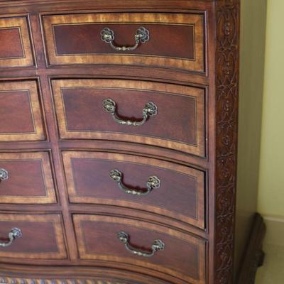 Universal Furniture Mahogany Dresser with Mirror