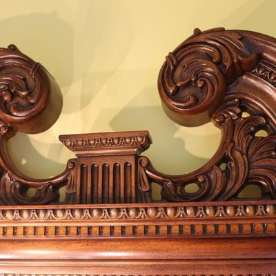 Universal Furniture Mahogany Dresser with Mirror