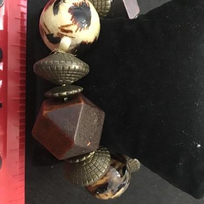 Chunky Animal Print Bracelet