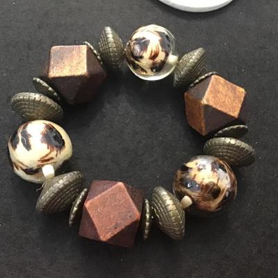 Chunky Animal Print Bracelet