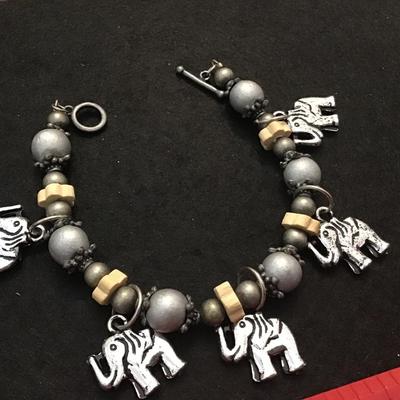 Elephant Toogle Bracelet