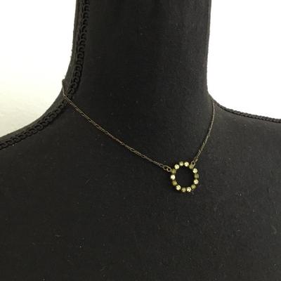 Vintage 1928 rhinestone fashion necklace